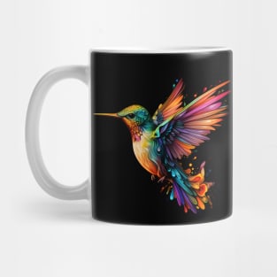 Neon Hummingbird #5 Mug